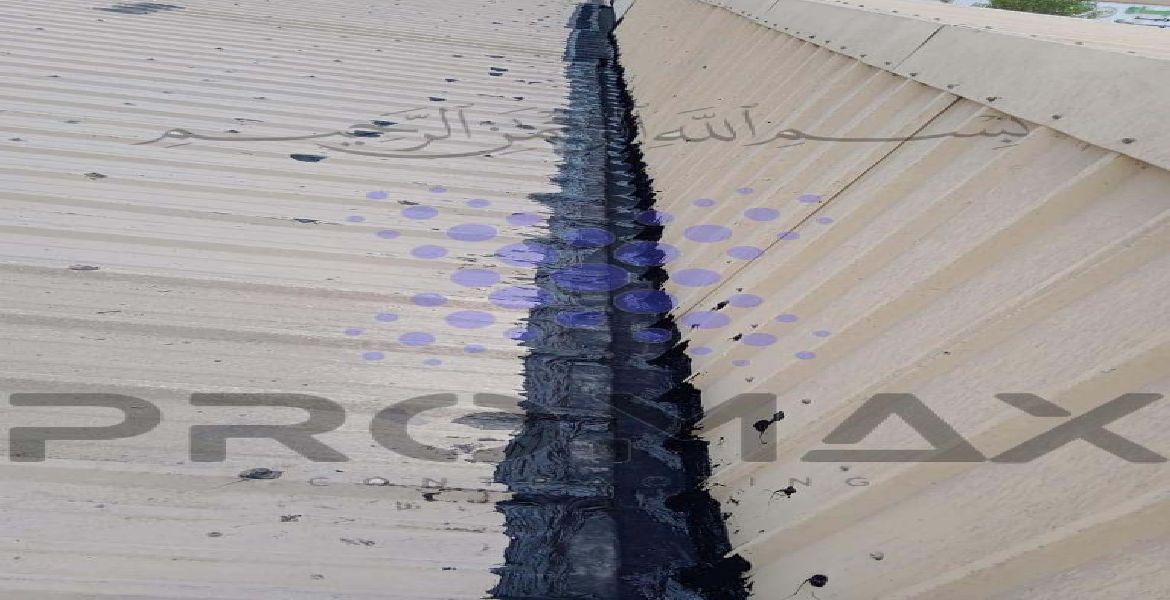 Sichem - metal roof waterproofing project by Promax in Dubai, UAE